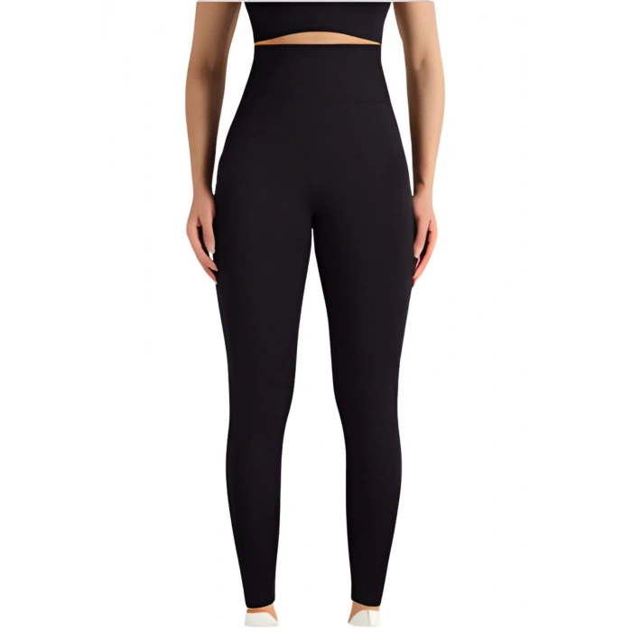 Dikişsiz Düz Tayt  Kadın Ak4251