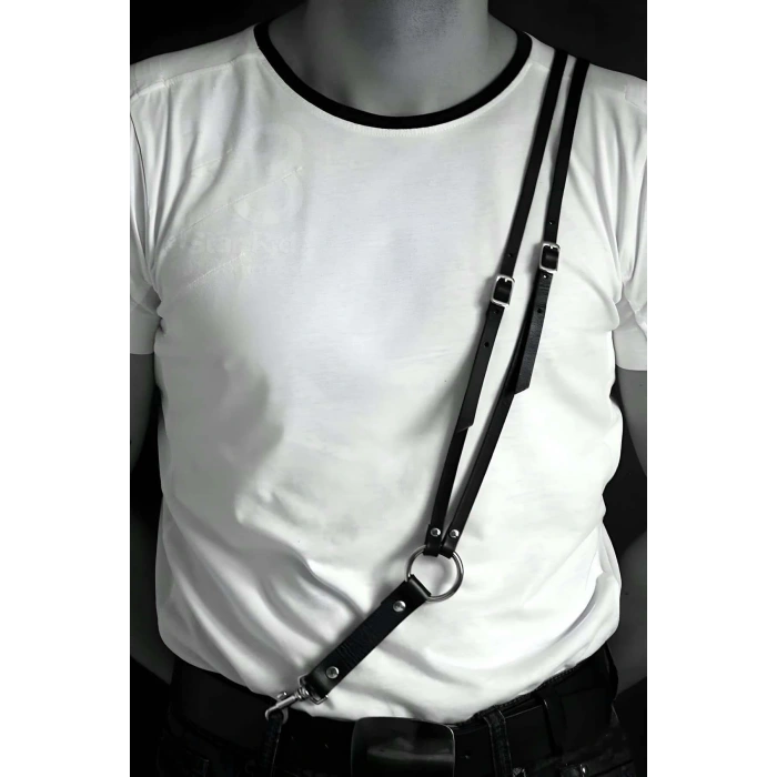 Erkek Omuzdan Askılı Göğüs Harness - Brfm98