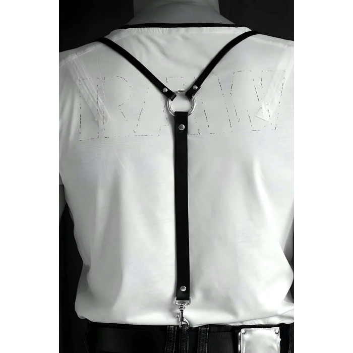 Erkek Omuzdan Askılı Göğüs Harness - Brfm98