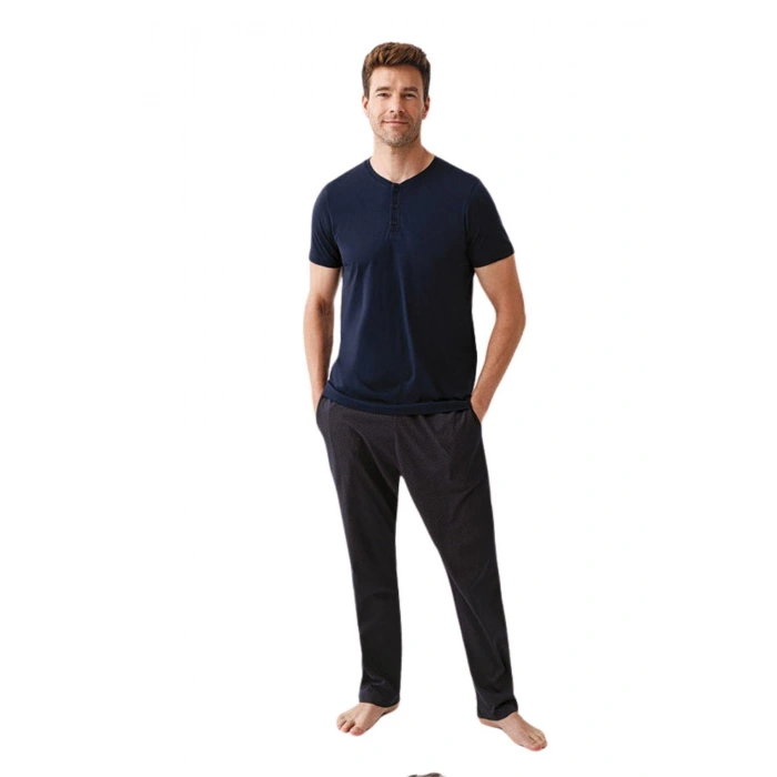 Erkek Üçlü Pijama Takım Ar3691-s