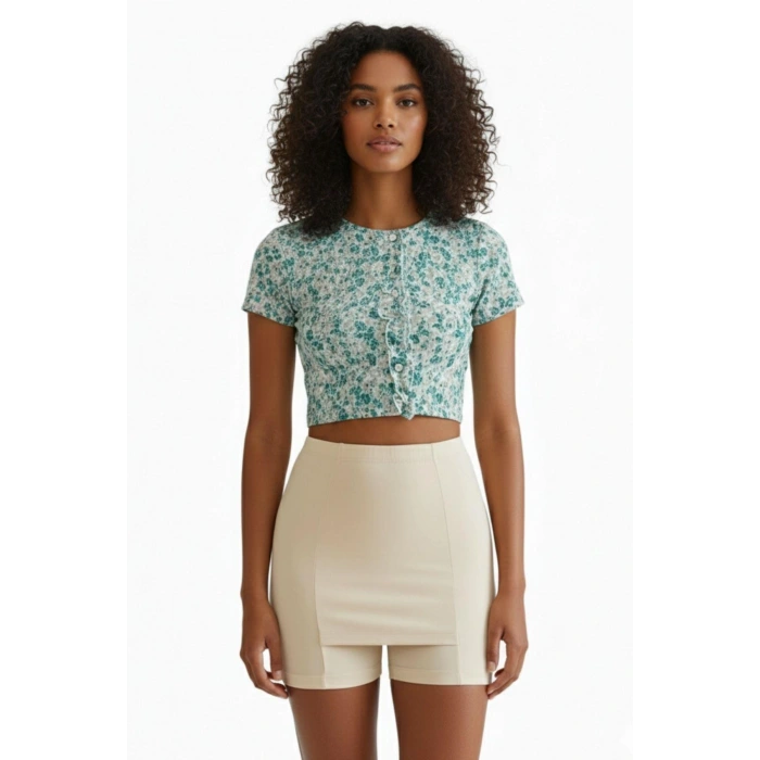 Etekli Şort  Kadın Ak4232