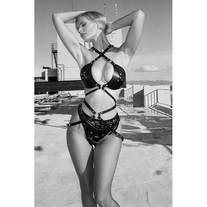 Fantazi Deri Harness Takım - Brf1409