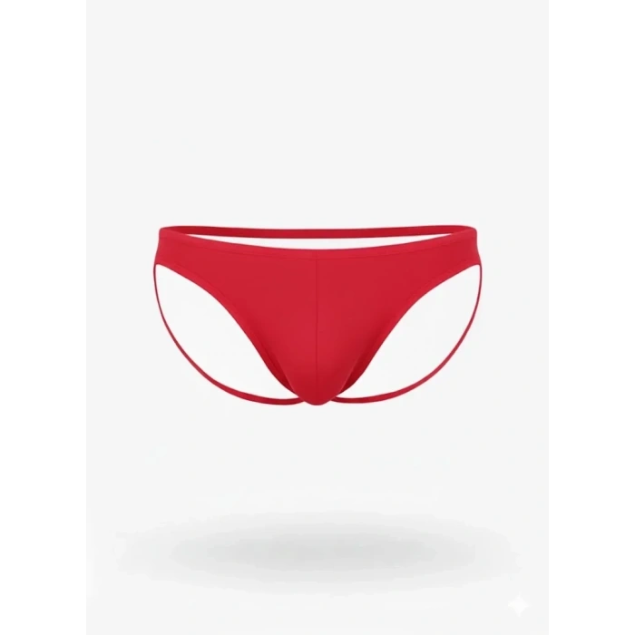 Fantezi Arkası Açık Seksi 2li Erkek Külot