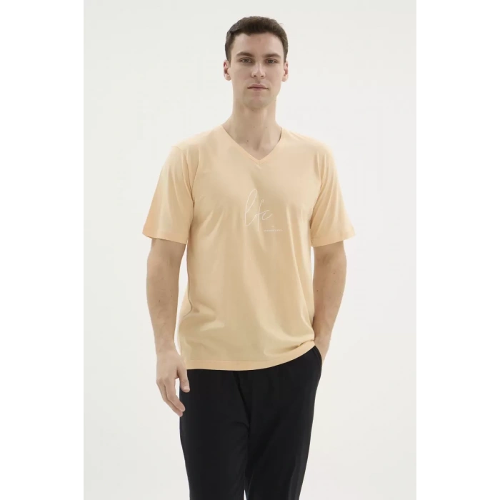 Kocabey Kkt-26152 Erkek V Yaka Pijama Takımı
