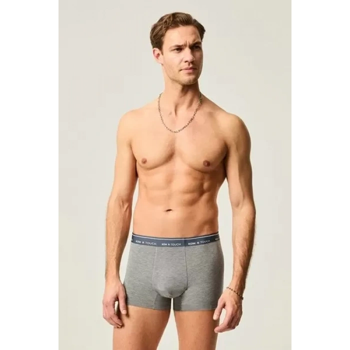 Kom Touch 2 Li Modal Dikişsiz Boxer