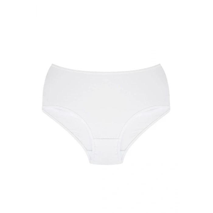 Moda Kadın Büyük Beden Külot Beyaz 40264