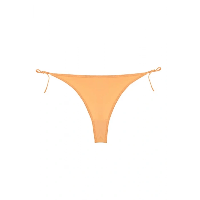 Moda Kadın Turuncu Yandan Bağlamalı 2li Tanga Slip