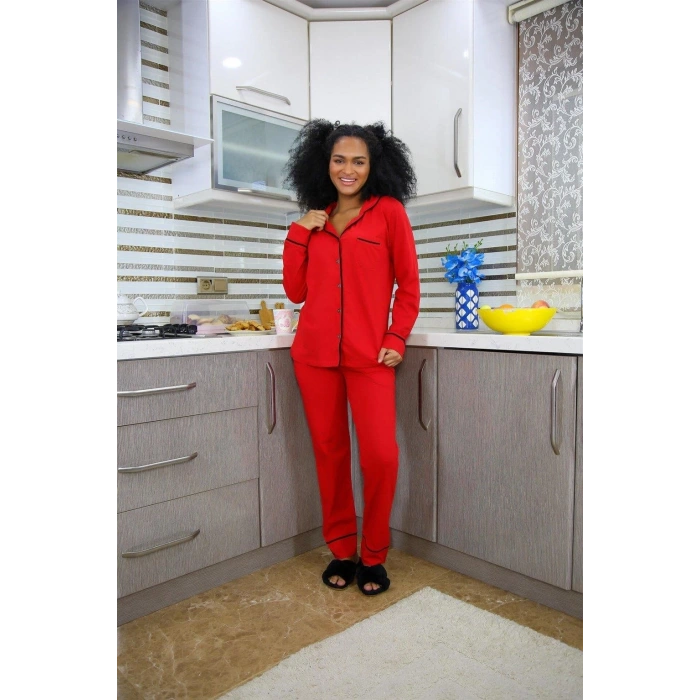 Moda Kadın Yılbaşı 2li Özel Kalp Kutulu Slip - Pijama Hediye Seti