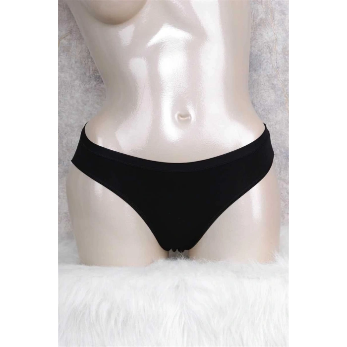Pamuklu Düşük Bel Lastikli Slip