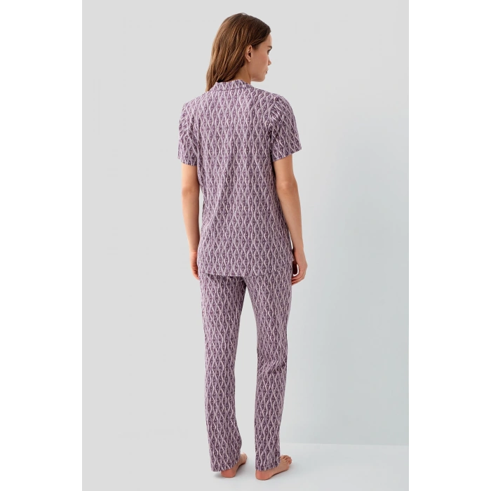 Pierre Cardin 9184-s Kadın Gömlek Pijama Takım