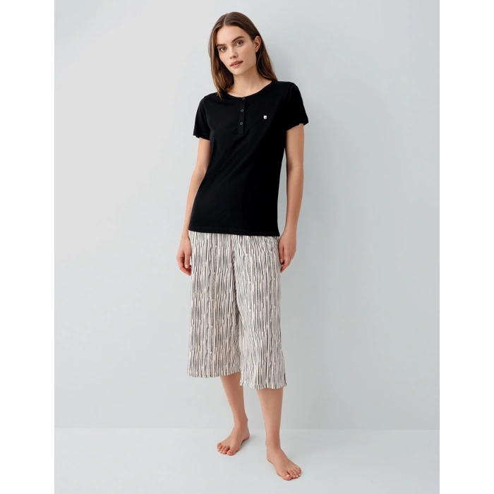 Pierre Cardin 9189-s Kısa Kol Kapri Takım