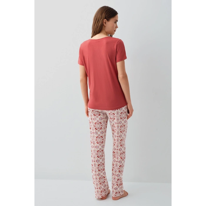 Pierre Cardin 9195-x Kadın Kısa Kol Pijama Takımı