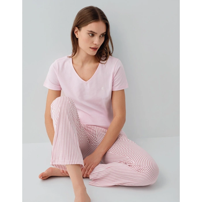 Pierre Cardin 9202-s Kısa Kol Pijama Takımı