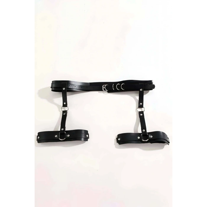 Seksi Deri Jartiyer Harness - Brf804