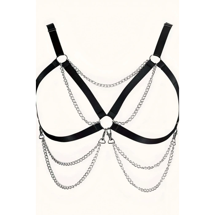 Seksi Lastik Göğüs Harness - Brf799