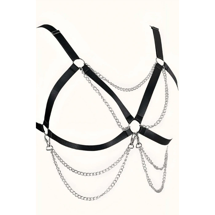 Seksi Lastik Göğüs Harness - Brf799