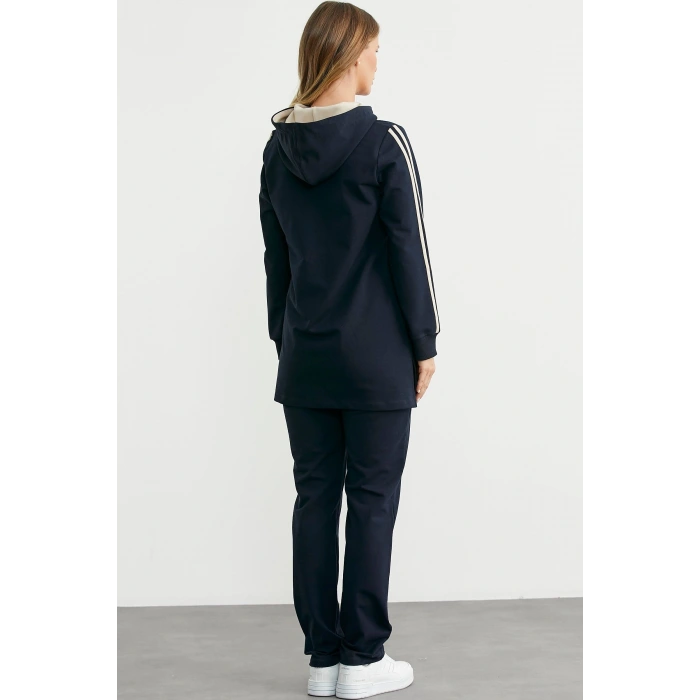 Sementa 76498 Kapüşonlu Tam Fermuarlı Eşofman Takım