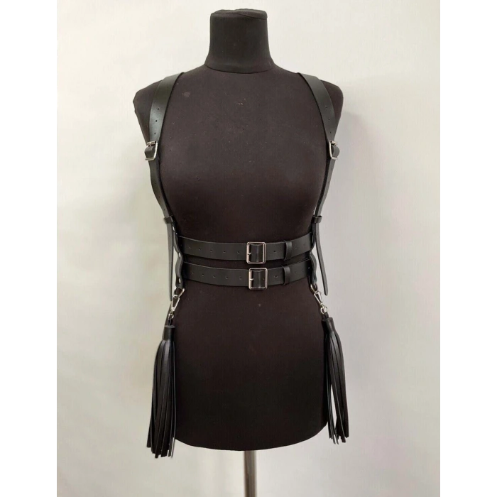 Şık Ve Tarz Püsküllü Deri Kemer - Brf1393