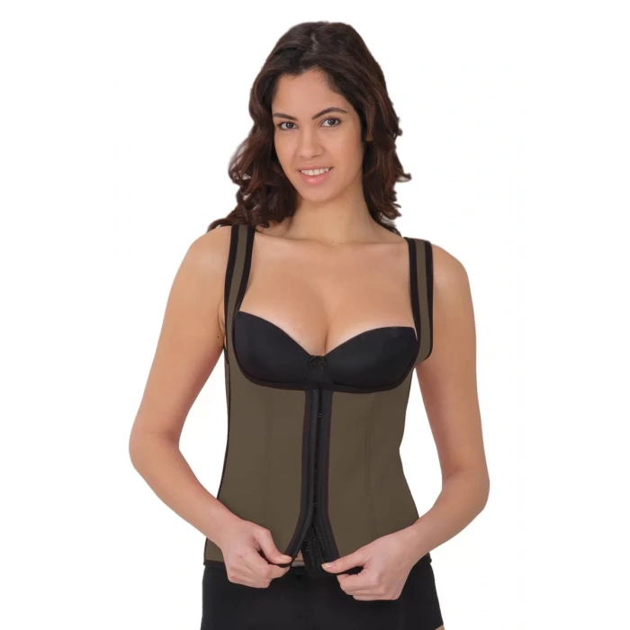 Ten Mı 9173 Terletici Agraflı Göğsü Açık Atlet Korse