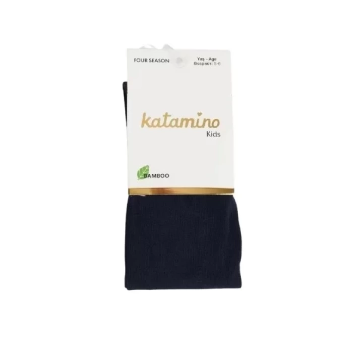 Kız Bambu Külotlu Çorap  Siyah