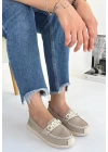 Wata Bej Triko Babet Ayakkabı