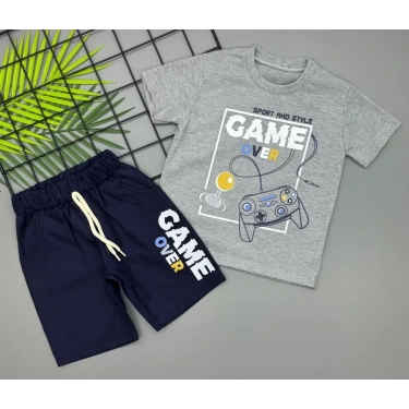 3/5 Yaş Game Konsol Baskılı Çocuk Takımı