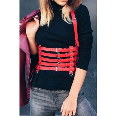 5 Sıralı Şık Deri Kemer - Brf630