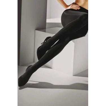 6 Adet Siyah 100 Denye Kalın Kışlık Külotlu Çorap Opak Naturel Esnek 6lı Paket