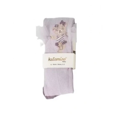 Amigo Aks. Kız Bebek Külotlu Çorap  Asorti