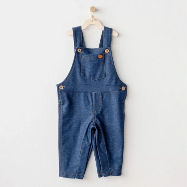 Andywawa Ac25934 Casual Bebek Salopet İndigo