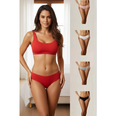 Anı Düz Brazilian 5 Li Külot Kadın Anıdüz5