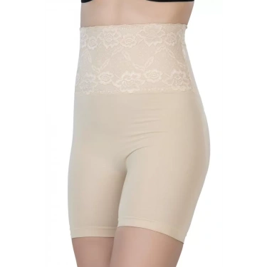 Arias Closet Ten Mı Emay 2091 Önü Dantelli Yüksek Bel Boxer Korse