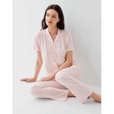 Arnetta 3594-s Kadın Gömlek Pijama Takım