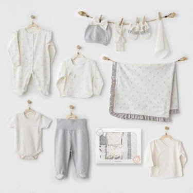Baby Bow Bliss 10lu Hastane Çıkışı Ekru