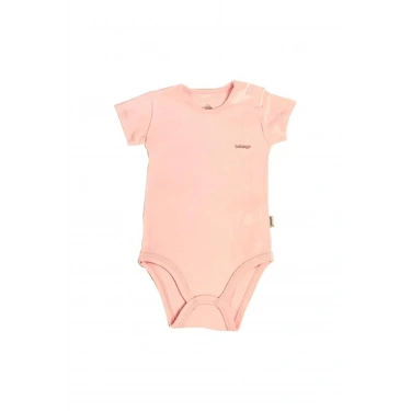Basic Kısa Kol Body Pembe