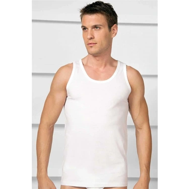 Erkek Pamuklu Askılı Klasik Atlet