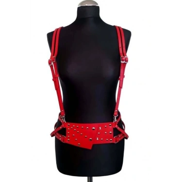 Fantazi Deri Omuzdan Askılı Harness - Brf918