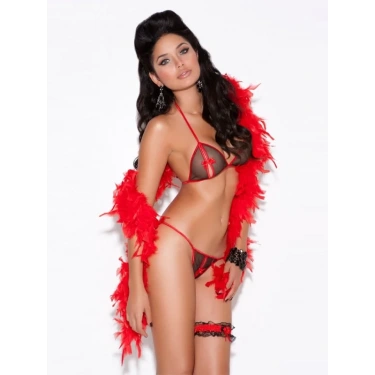 Fantezi Tül Gecelik Seksi İç Giyim