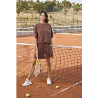 Kısa Kollu Bisiklet Yaka Alt Üst Takım