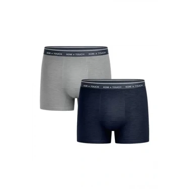 Kom Touch 2 Li Modal Dikişsiz Boxer