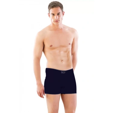 Lacivert Mı Emay 2108 Seamless Uzun Erkek Boxer