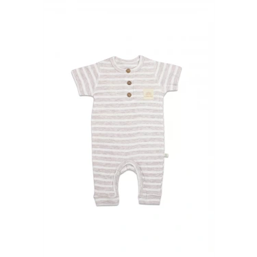 Line Colors Yarım Kol Patiksiz Tulum 15126 Bej