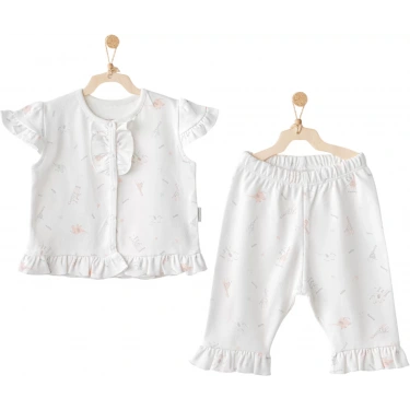 Love Family 2li Bebe Takım Ekru