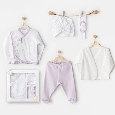 Magical Butterfly 5li Hastane Çıkış Seti White