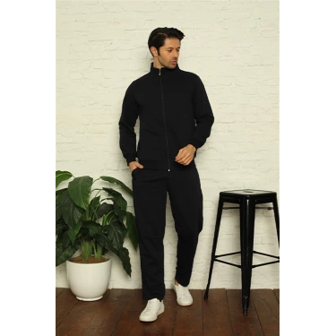 Moda Erkek Eşofman Takımı Lacivert
