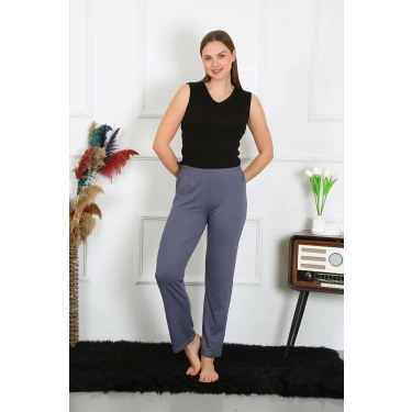 Moda Kadın Pamuklu Tek Alt Pijama