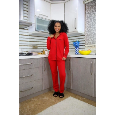 Moda Kadın Yılbaşı 2li Özel Kalp Kutulu Slip - Pijama Hediye Seti