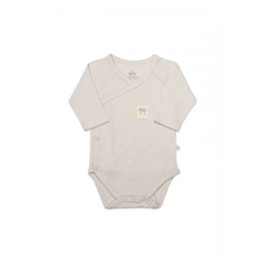 Organic Modal Flying Balloons Kruvaze Uzun Kol Body Bs17121 Bej