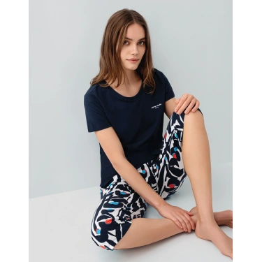 Pierre Cardin 9161-s Kısa Kol Kapri Takım