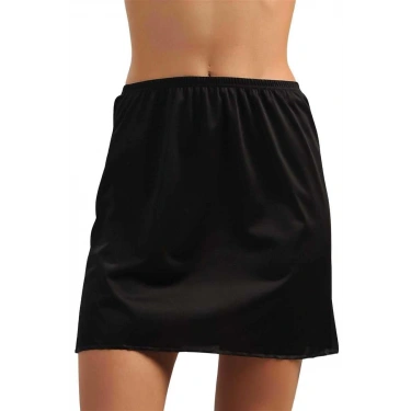 Polyamid Diz Üstü Etek Jüpon